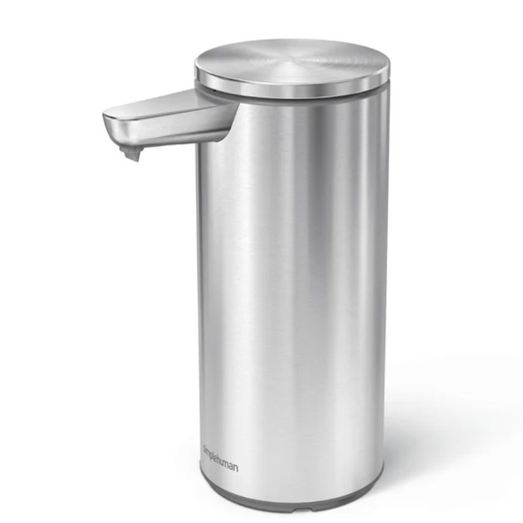 Simple Human Touch-Free Soap Dispenser. 9oz, Rechargeable, Stainless Steel - Picture 3 of 9